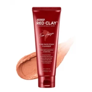 MISSHA Amazon Red Clay Pore Pack Foam Cleanser 120ml