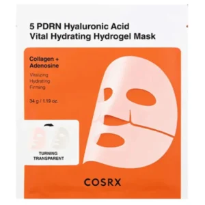 Cosrx 5 PDRN Hyaluronic Acid Vital Hydrating Hydrogel Mask 34gr