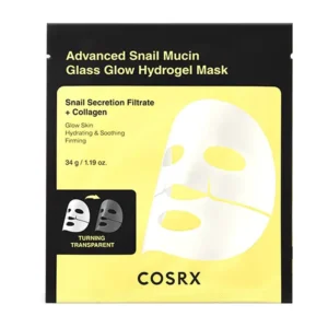 Cosrx Advanced Snail Mucin Glass Glow Hydrogel Mask 34g