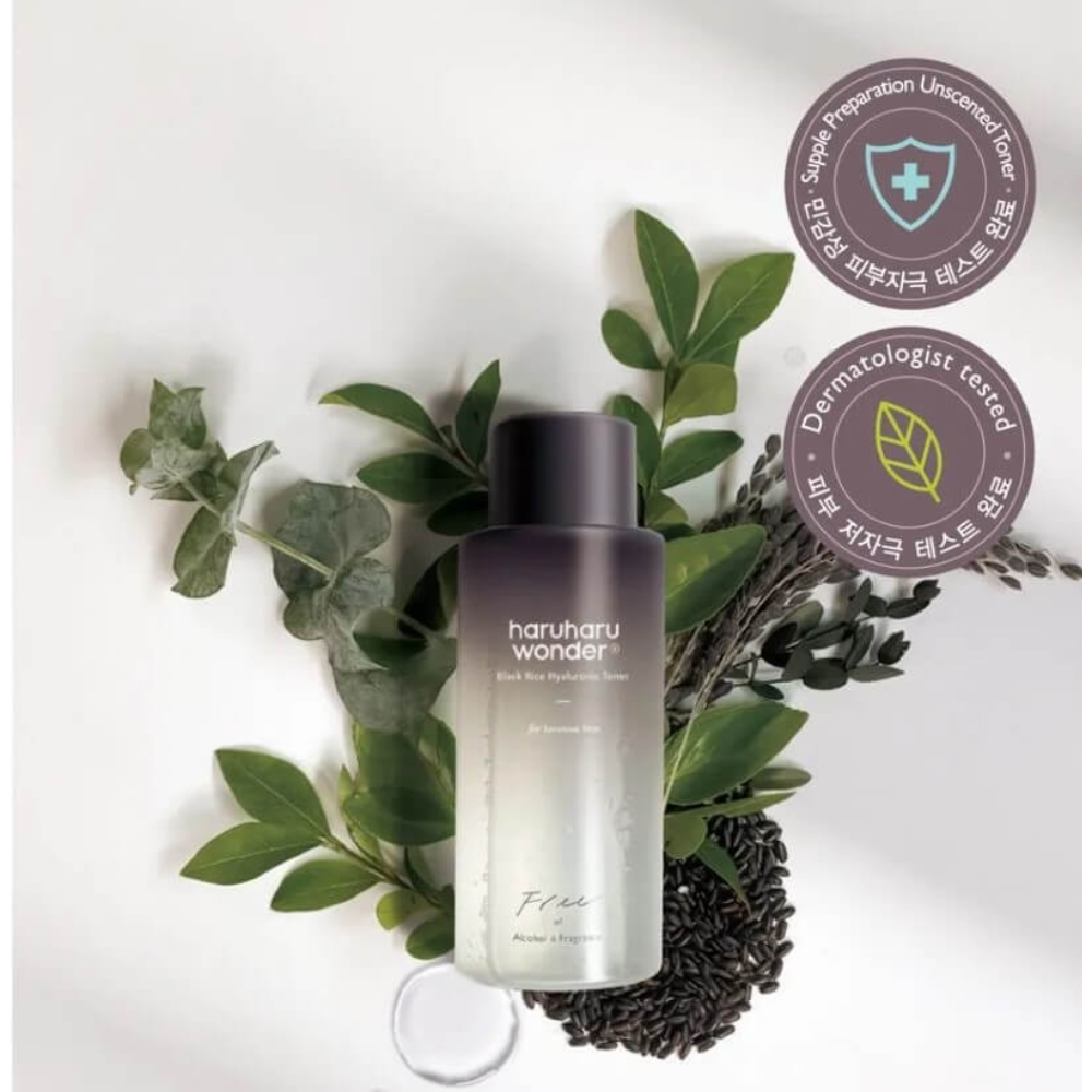 Haruharu Wonder Black Rice Hyaluronic Toner For Sensitive Skin 150ml - Image 3