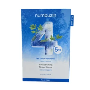 Numbuzin No.4 SOS Icy Soothing Sheet Mask