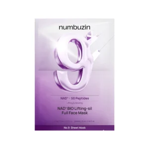 Numbuzin No.9 NAD Bio 50 Peptides Lifting Full Face Mask