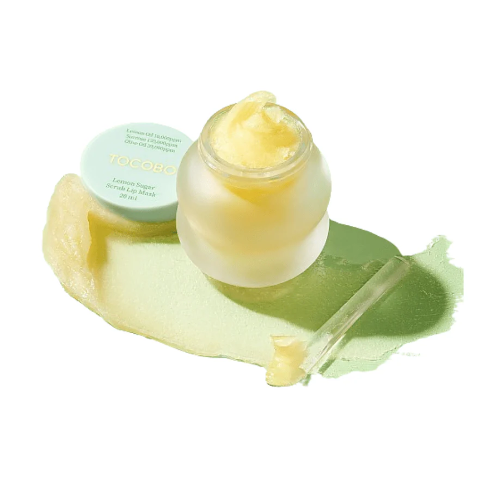 Tocobo Lemon Sugar Scrub Lip Mask - 20ml - Image 3