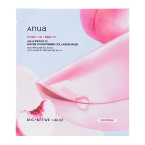 Anua Peach 70 Niacin Brightening Collagen Mask 38g