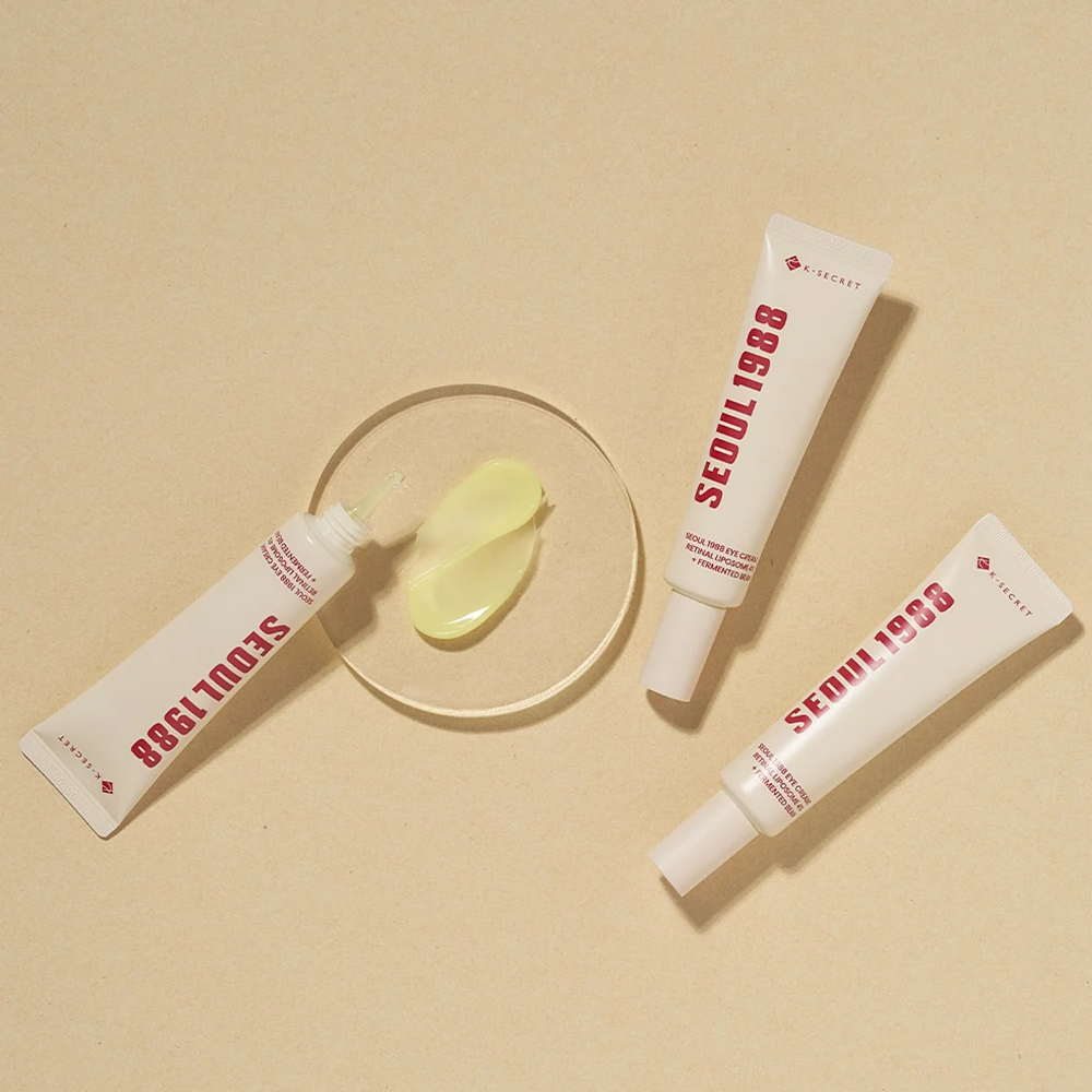 K-Secret Seoul 1988 Eye Cream: Retinal Liposome 4% + Fermented Bean 30ml - Image 4