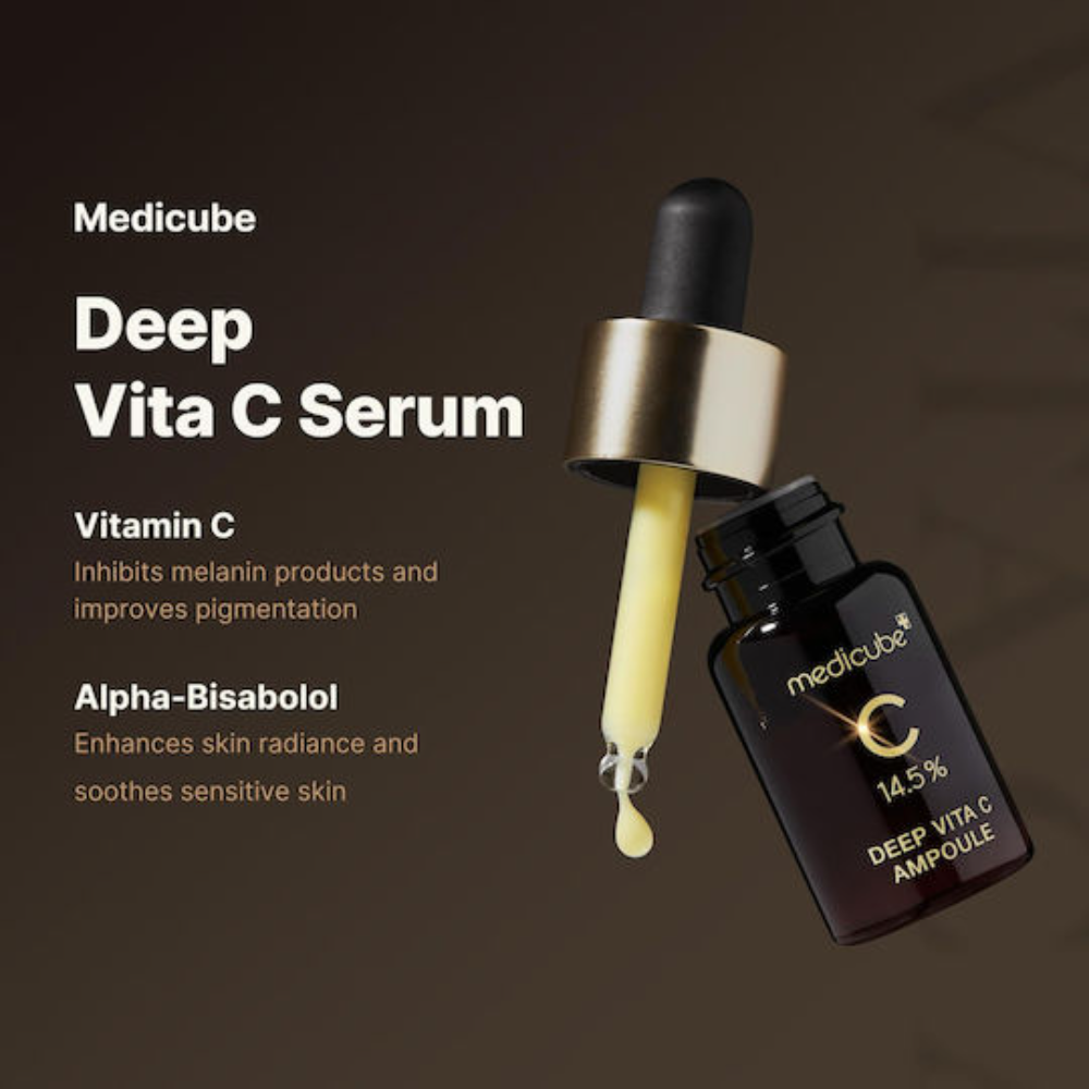 Medicube Deep Vita C Ampoule 2.0 3x10ml – Κορεατικός Ορός Λάμψης & Λεύκανσης με Καθαρή Βιταμίνη C 14.5% - Image 4