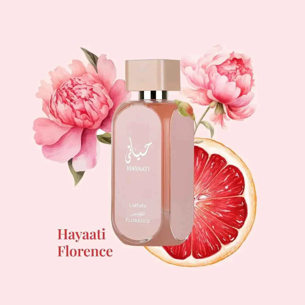 Lattafa Hayaati Florence Eau De Parfum 100ml - Image 3